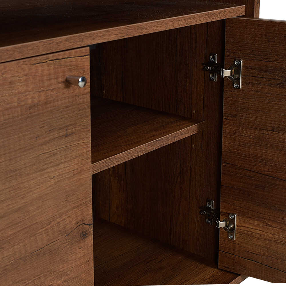 Multipurpose Cabinet W/ Two Doors Oslo Walnut ADR