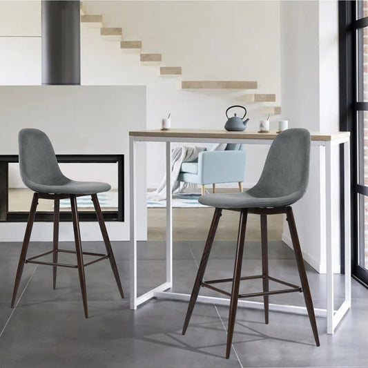 Barstools Fabric Upholstered Bar Stools Charlton