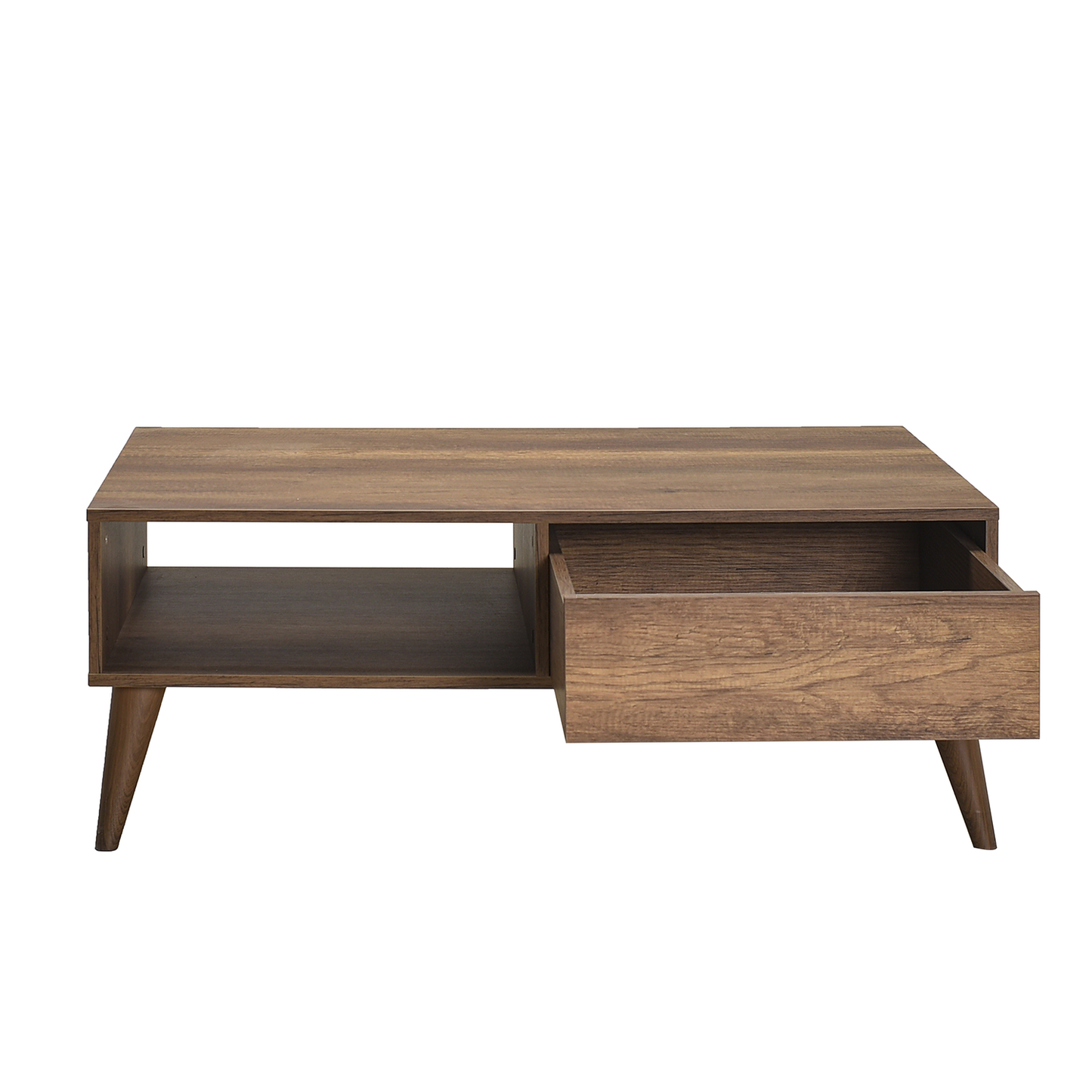 New Line Series Coffee Table W/ One Drawer Oslo Walnut SHP