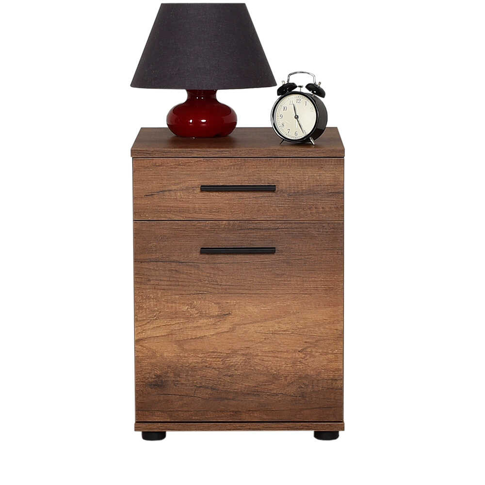 Newline Nightstand W/ One Drawer & One Section Oslo Walnut KMD
