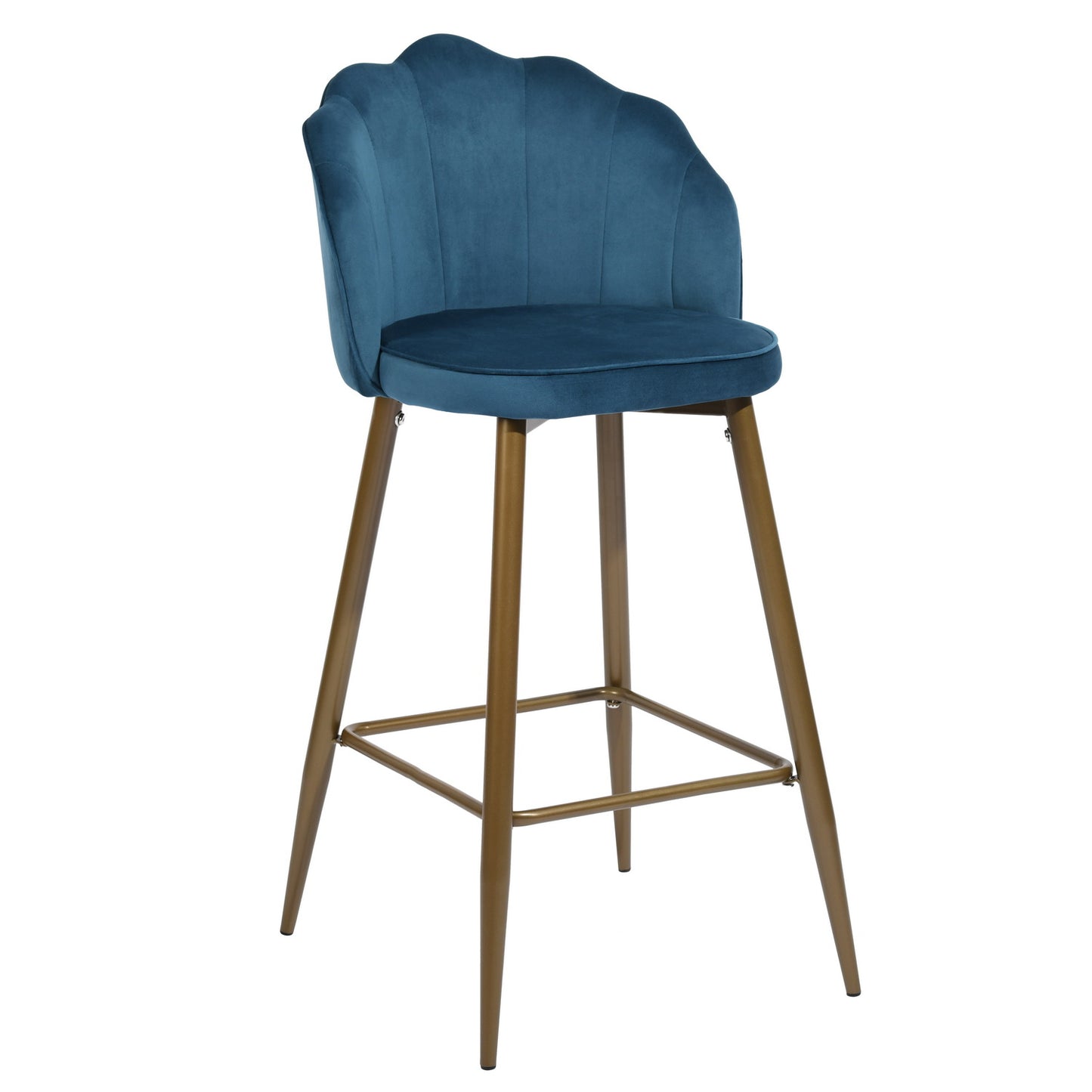 Barstools Velvet Upholstered Bar Stools Acuff