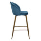 Barstools Velvet Upholstered Bar Stools Acuff