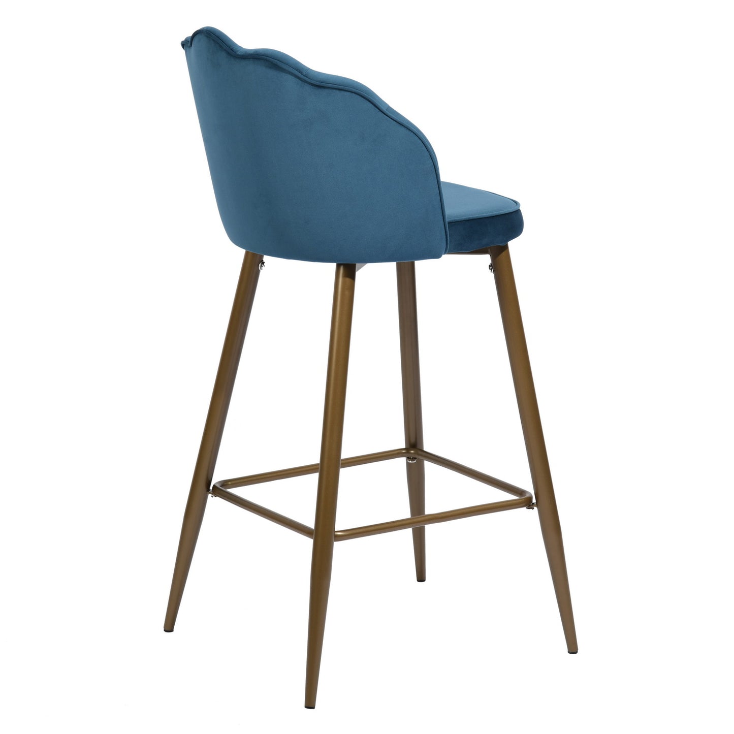 Barstools Velvet Upholstered Bar Stools Acuff