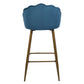 Barstools Velvet Upholstered Bar Stools Acuff