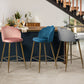 Barstools Velvet Upholstered Bar Stools Acuff