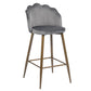 Barstools Velvet Upholstered Bar Stools Acuff