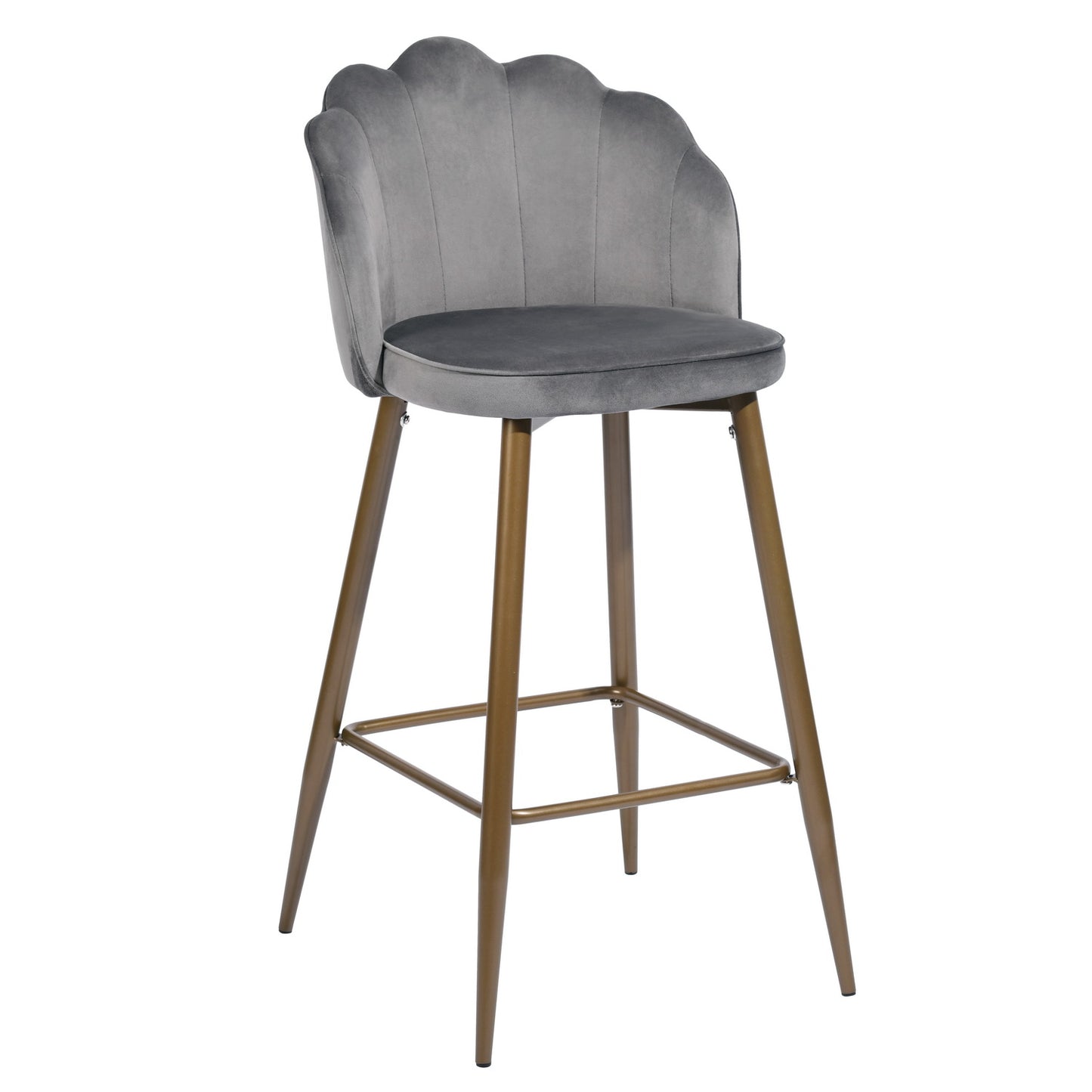 Barstools Velvet Upholstered Bar Stools Acuff