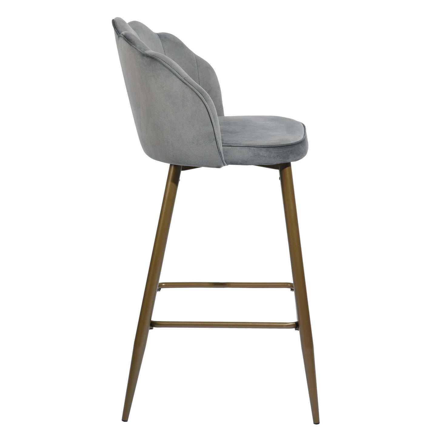 Barstools Velvet Upholstered Bar Stools Acuff