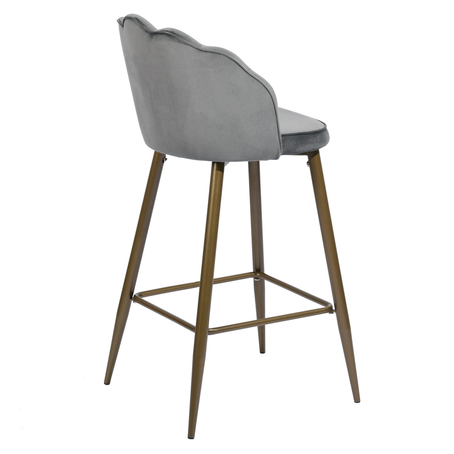 Barstools Velvet Upholstered Bar Stools Acuff