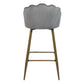 Barstools Velvet Upholstered Bar Stools Acuff