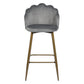 Barstools Velvet Upholstered Bar Stools Acuff