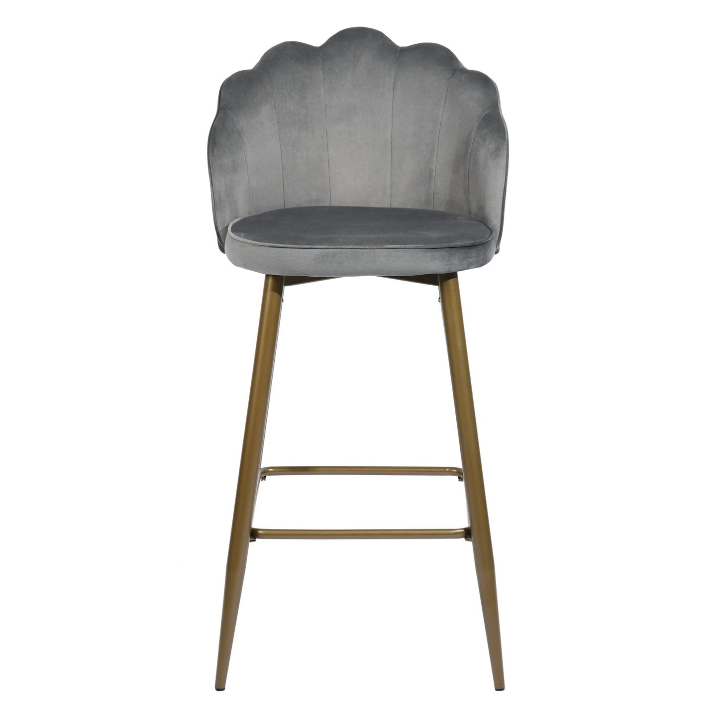 Barstools Velvet Upholstered Bar Stools Acuff