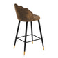 Barstools Suede Upholstered Bar Stools Acuff