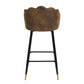Barstools Suede Upholstered Bar Stools Acuff