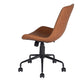 PU Upholstered Swivel Ergonomic Home Office Chair Adams