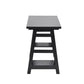 Computer Desk Writing Office Table with 2 Shelves Afra