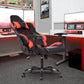 Gaming Chair PU Racing Office Chair Recliner Swivel Rocker with Headrest and Lumbar Pillow Ahien