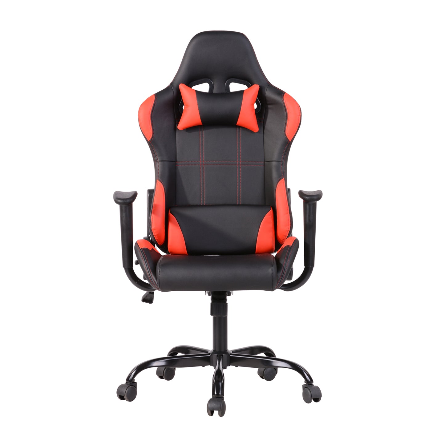 Gaming Chair PU Racing Office Chair Recliner Swivel Rocker with Headrest and Lumbar Pillow Ahien