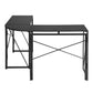L-Shaped Folding Gaming Desk Home Office Corner Table Albertin