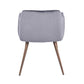 Dining Chairs Velvet Upholstered Metal Legs Aldridge