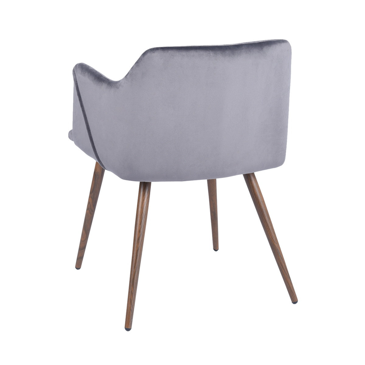 Dining Chairs Velvet Upholstered Metal Legs Aldridge