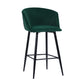 Barstools Velvet Upholstered Bar Stools Aldridge