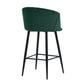 Barstools Velvet Upholstered Bar Stools Aldridge
