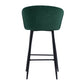 Barstools Velvet Upholstered Bar Stools Aldridge