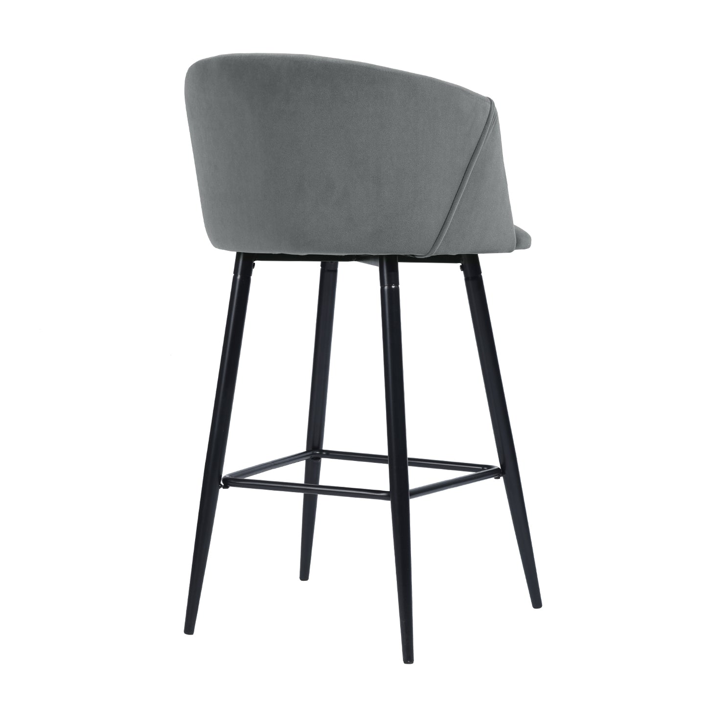 Barstools Velvet Upholstered Bar Stools Aldridge