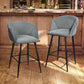 Barstools Velvet Upholstered Bar Stools Aldridge