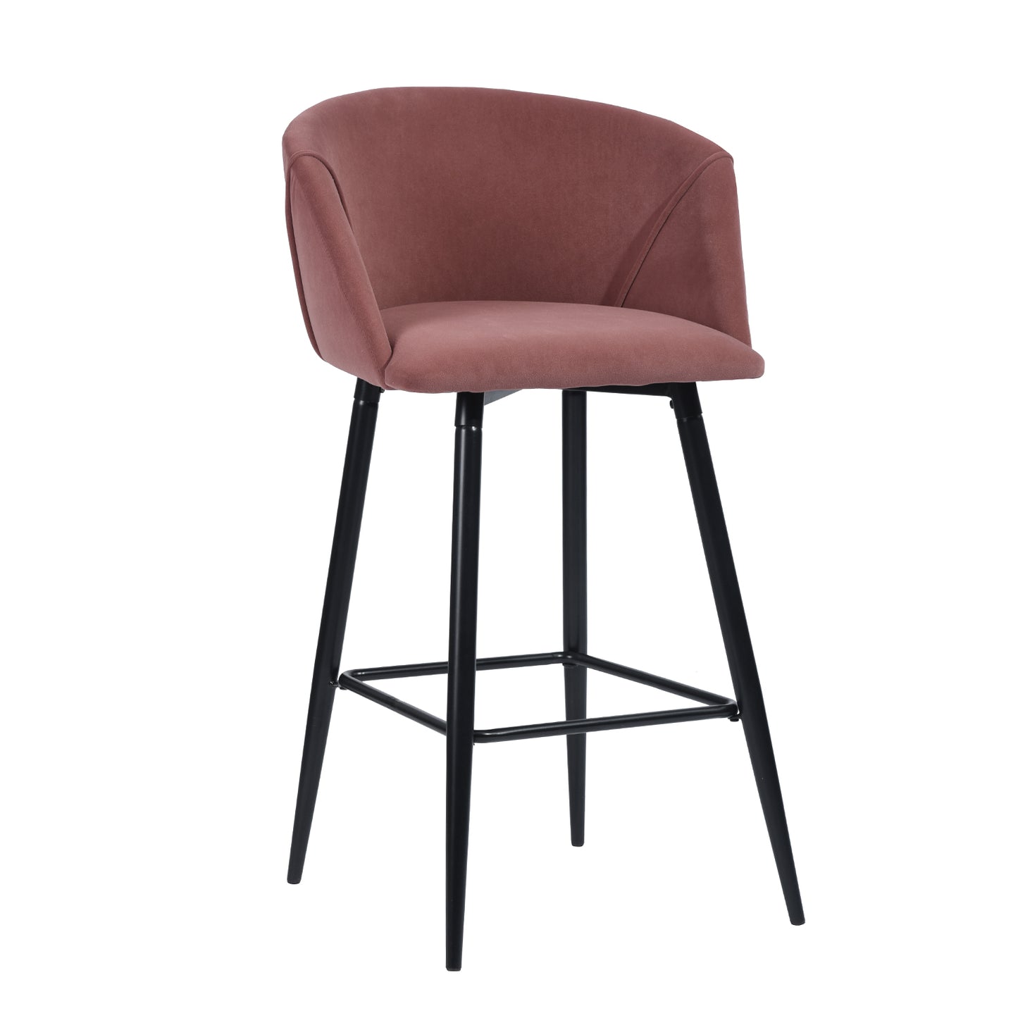 Barstools Velvet Upholstered Bar Stools Aldridge