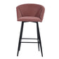 Barstools Velvet Upholstered Bar Stools Aldridge