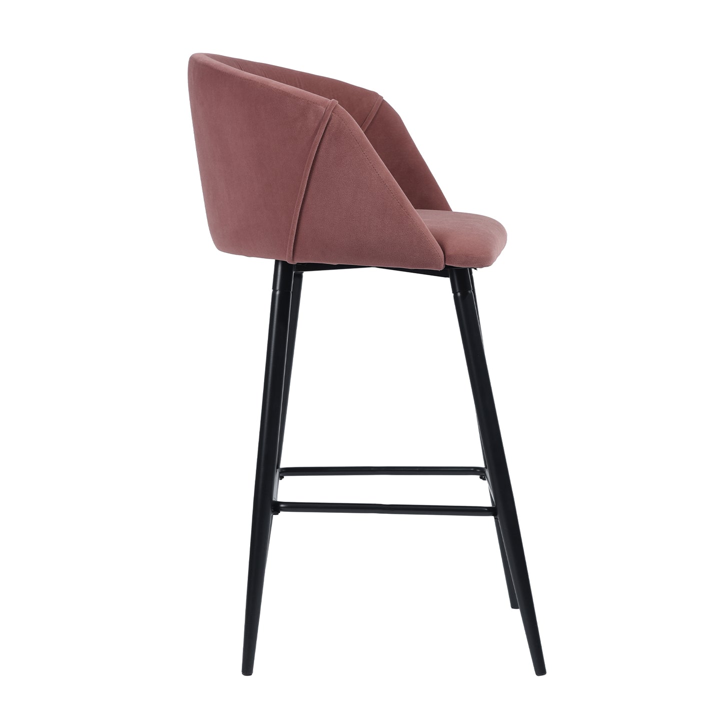 Barstools Velvet Upholstered Bar Stools Aldridge