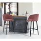 Barstools Velvet Upholstered Bar Stools Aldridge