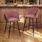 Barstools Velvet Upholstered Bar Stools Aldridge