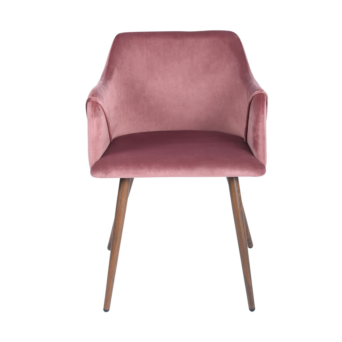 Dining Chairs Velvet Upholstered Metal Legs Aldridge
