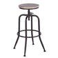 Barstools MDF Seat Swivel Bar Stools Anacletus