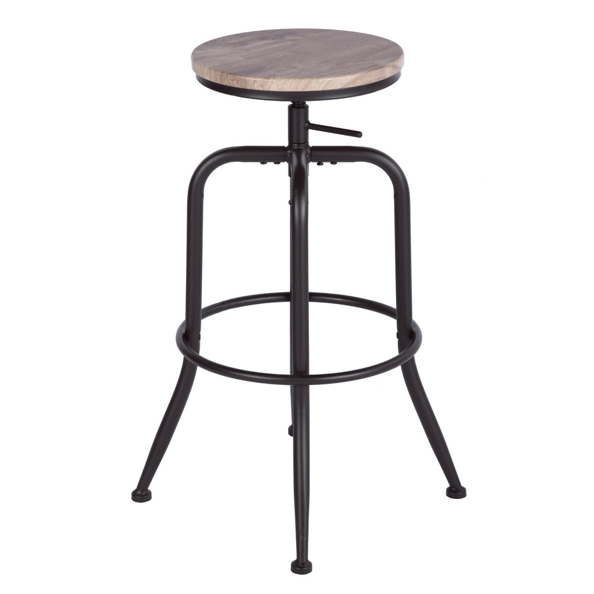 Barstools MDF Seat Swivel Bar Stools Anacletus