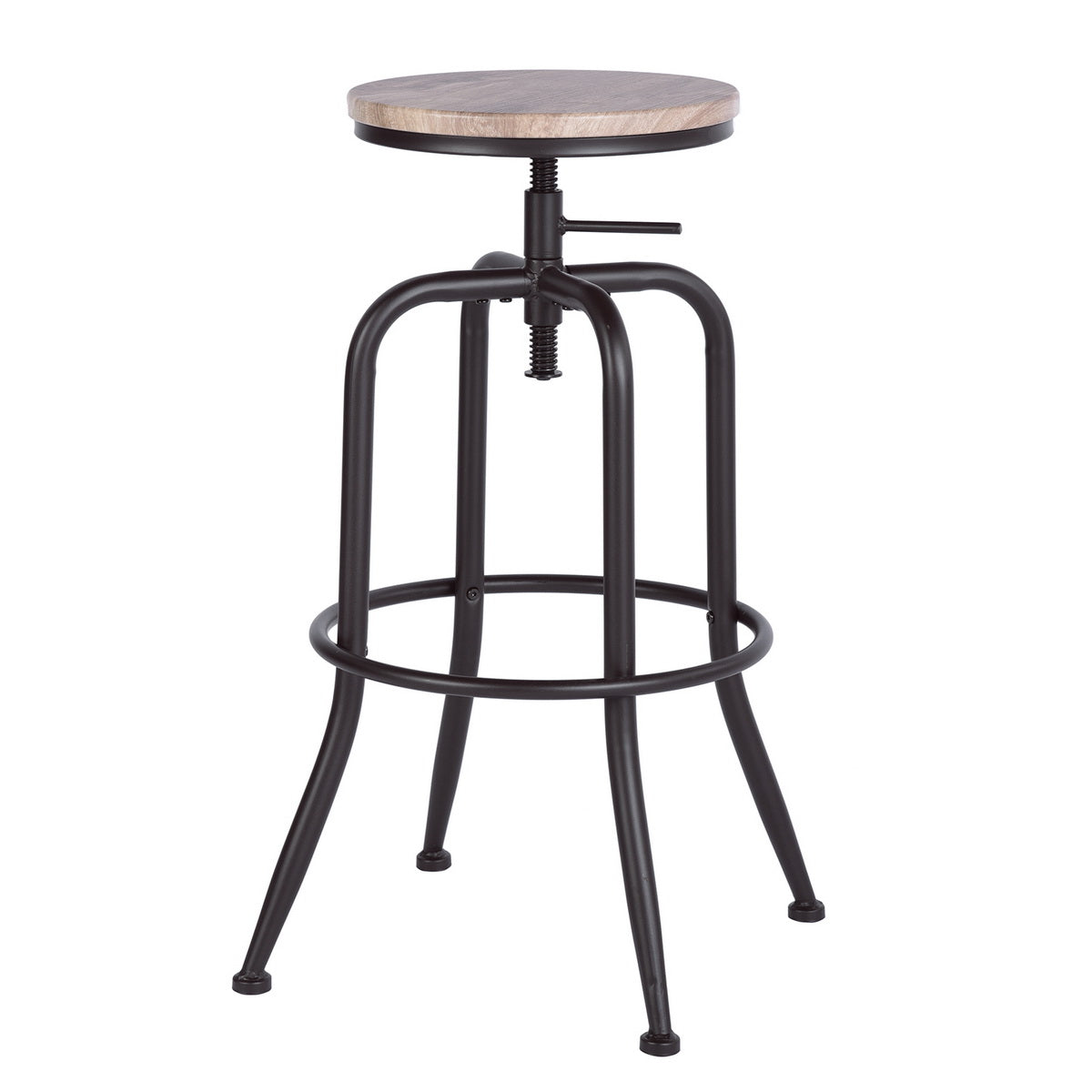 Barstools MDF Seat Swivel Bar Stools Anacletus