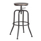 Barstools MDF Seat Swivel Bar Stools Anacletus