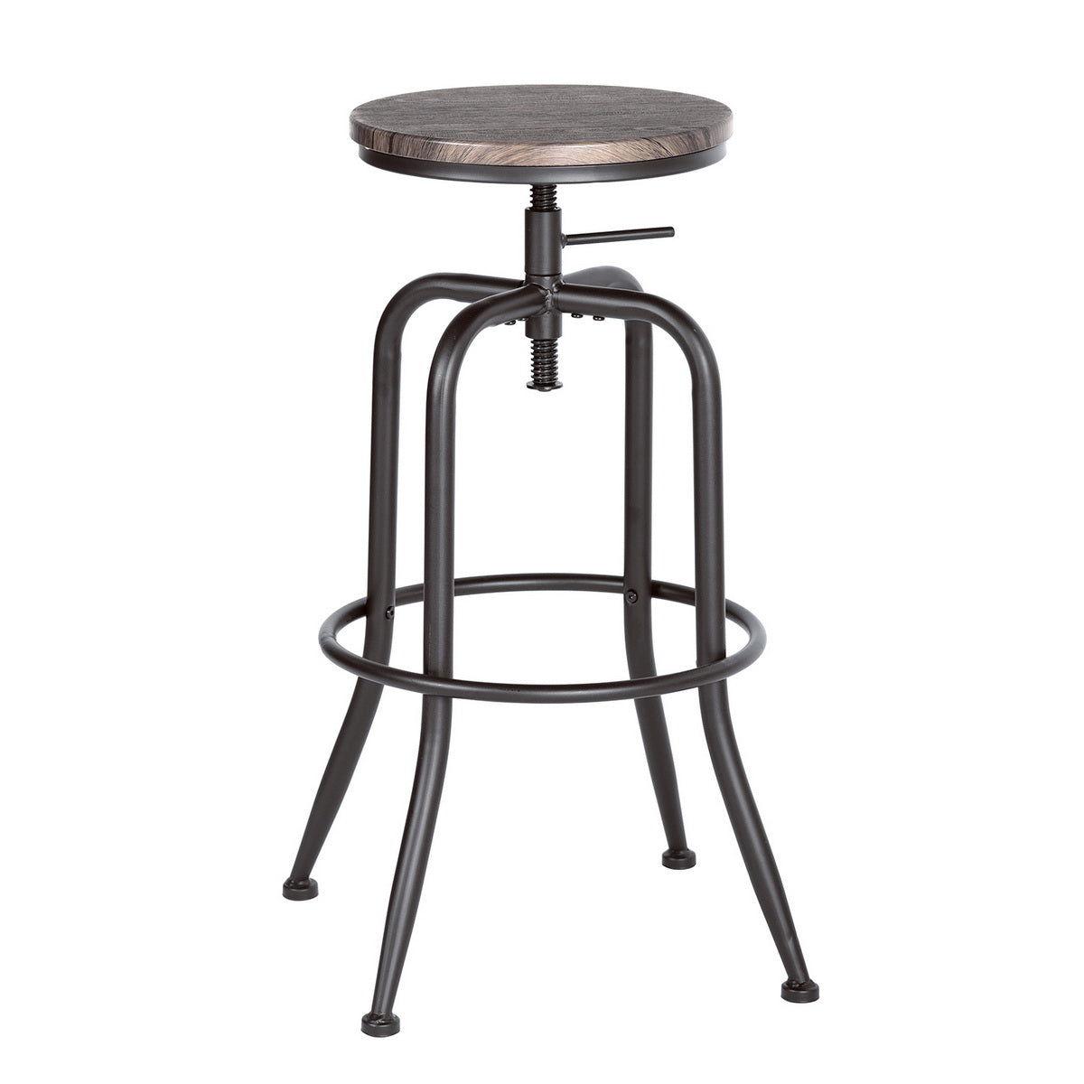 Barstools MDF Seat Swivel Bar Stools Anacletus