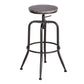 Barstools MDF Seat Swivel Bar Stools Anacletus