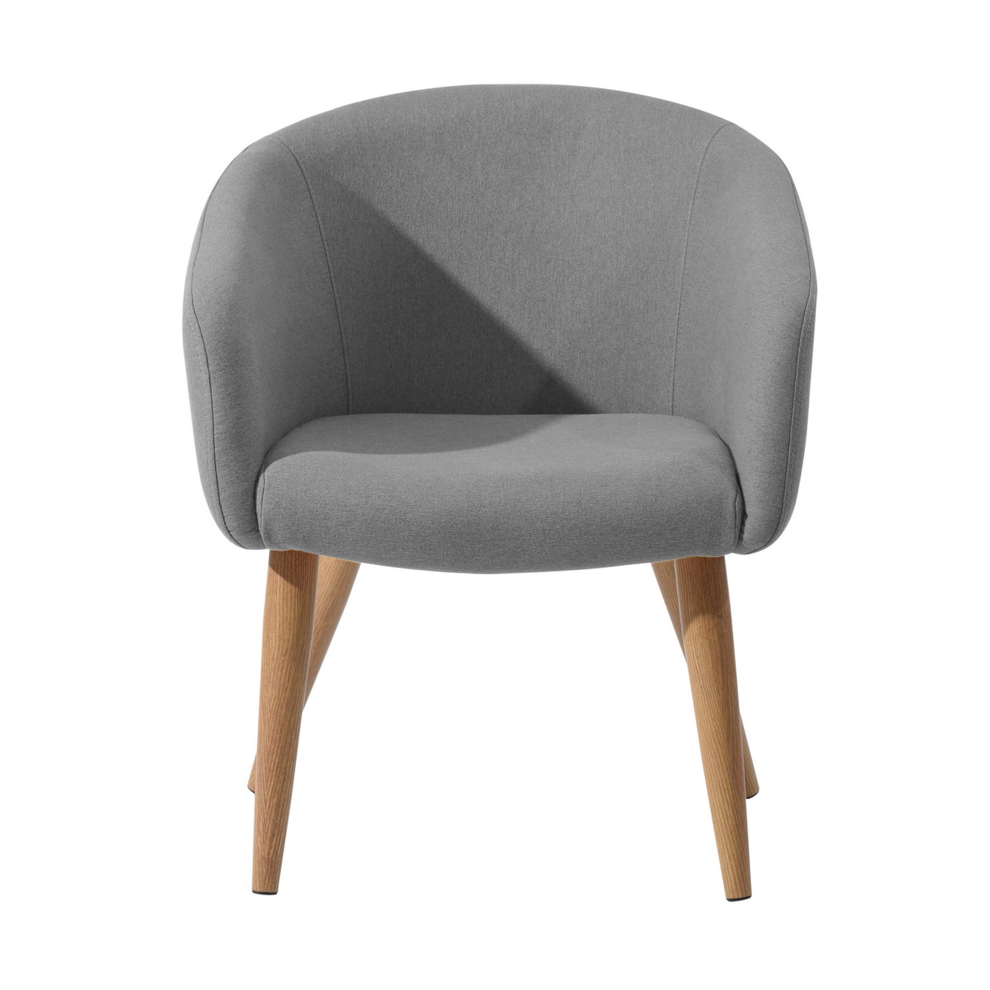 Accent Chair Fabric Upholstered Wooden Legs Side Chair Dining Chair Aokelan