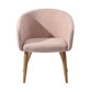 Accent Chair Fabric Upholstered Wooden Legs Side Chair Dining Chair Aokelan