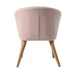 Accent Chair Fabric Upholstered Wooden Legs Side Chair Dining Chair Aokelan
