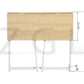 Folding Desk Writing Computer Desk Space Saving Ascoli