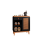 Sidetable Coffee Rubi Black/Noce
