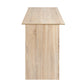 Computer Desk Writing Office Table with 1 Shelf 2 Drawers Baal