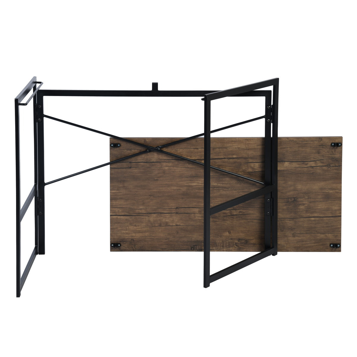 Folding Desk Writing Computer Desk Space Saving Barder