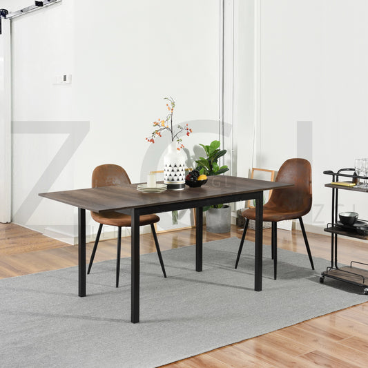 Extendable Dining Table Rectangular  Bari